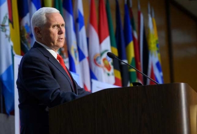 U.S. Vice President Mike Pence at the 49th Washington Conference on the Americas