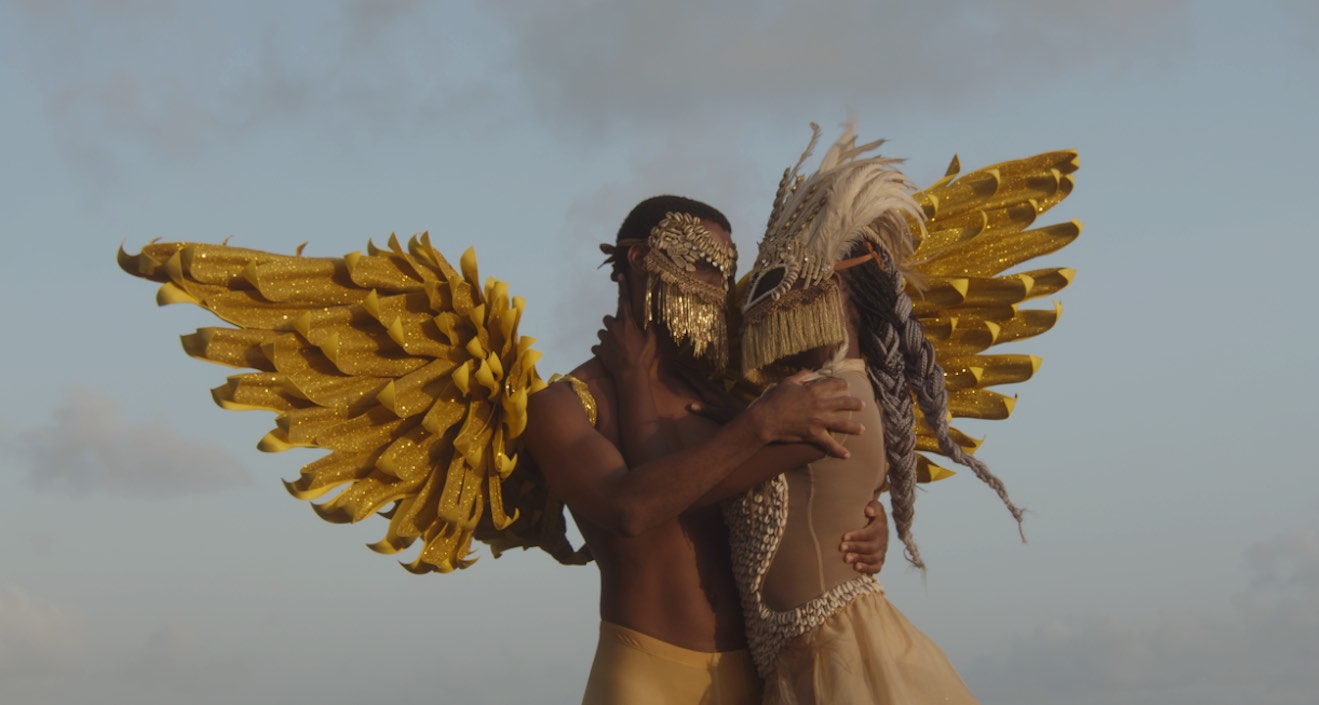 Jeremy Antonio Caro and Rayser Rafelina Campusano Rosario in "Ebbó"