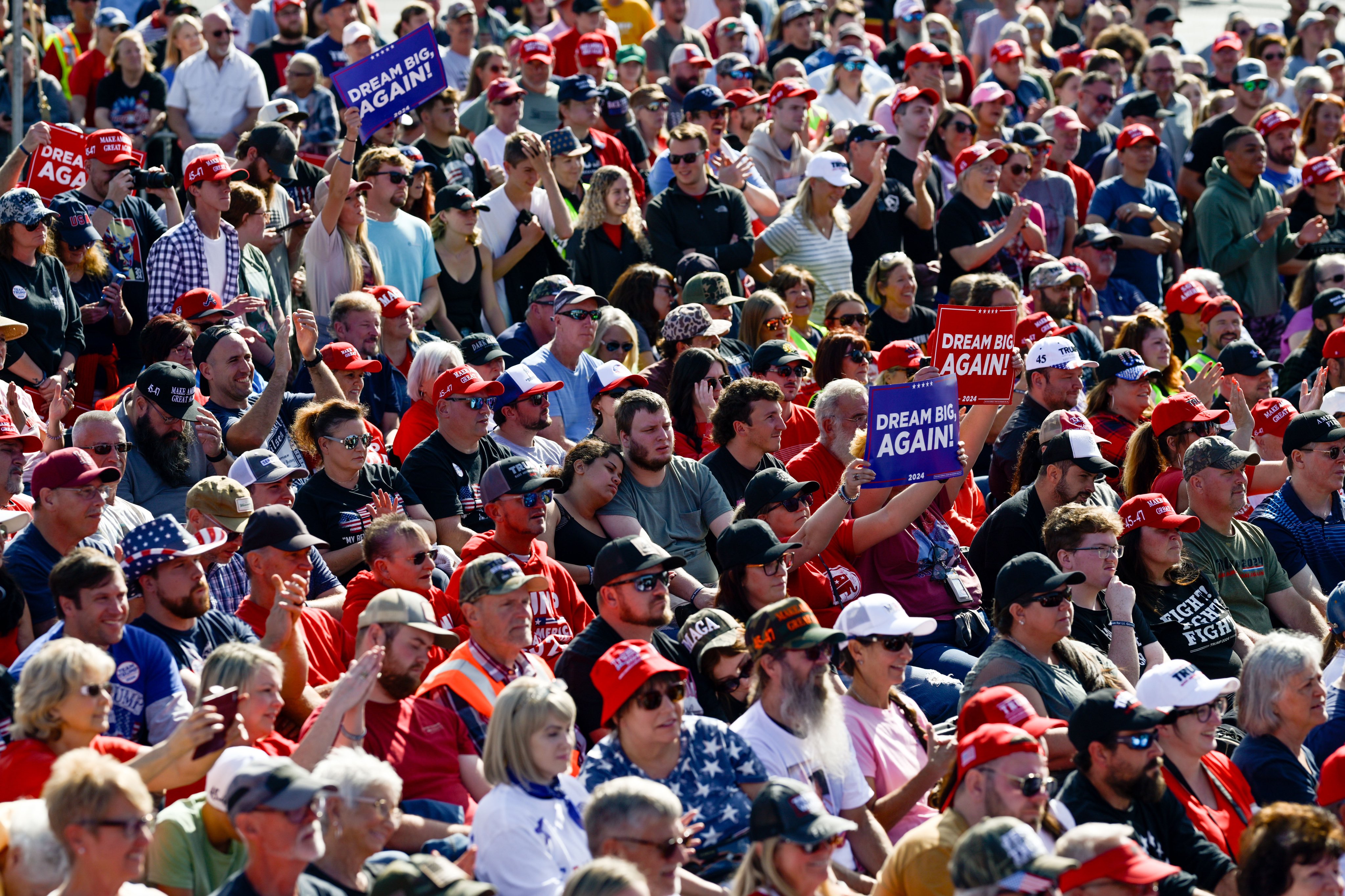 A rally for Donald Trump. (Photo: Trump on X)