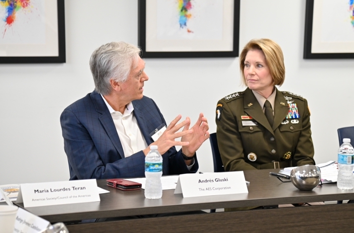 AS/COA Chairman Andrés Gluski and General Laura J. Richardson