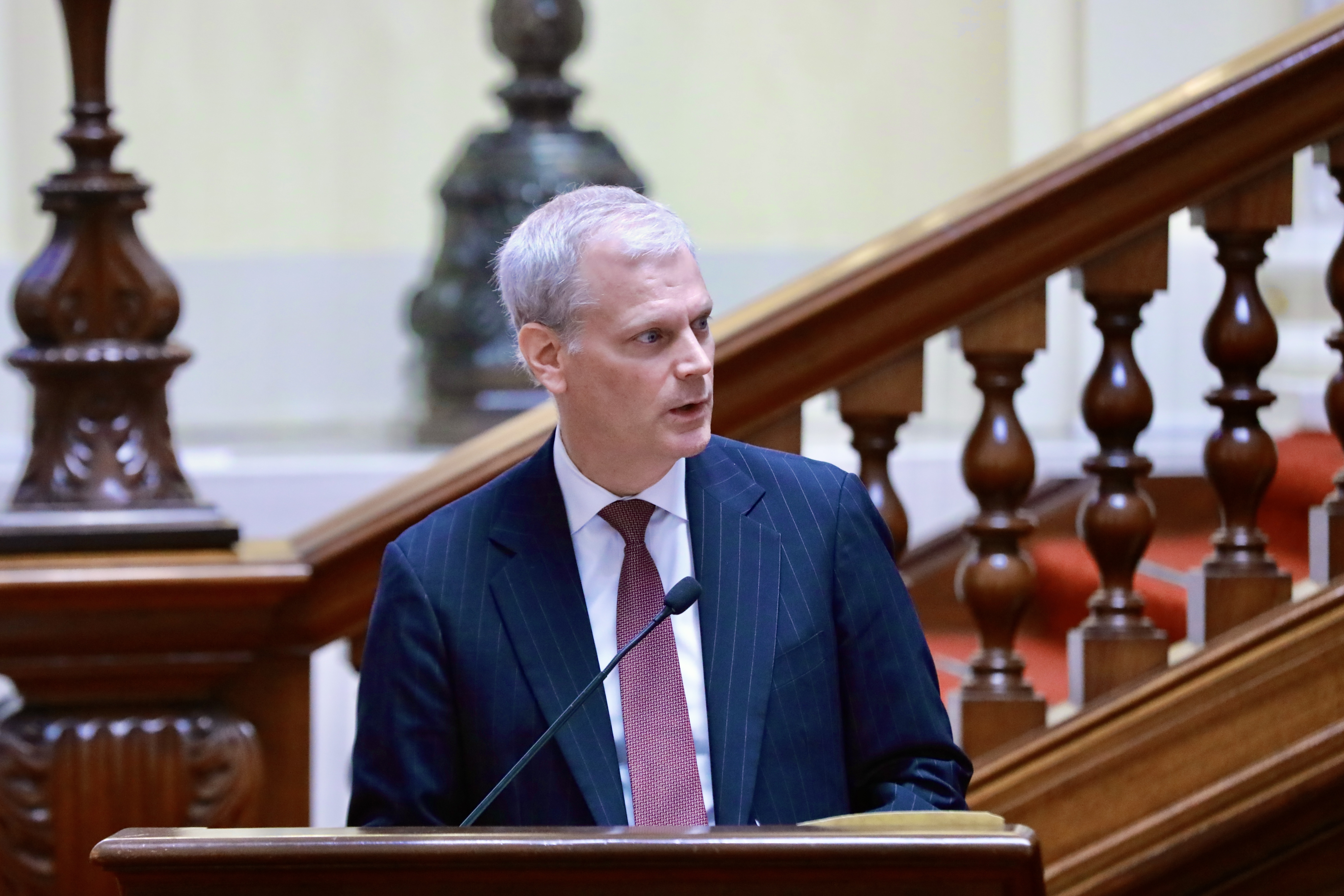 Eric Farnsworth in the Congress of the Republic of Peru. (Congress of Peru)