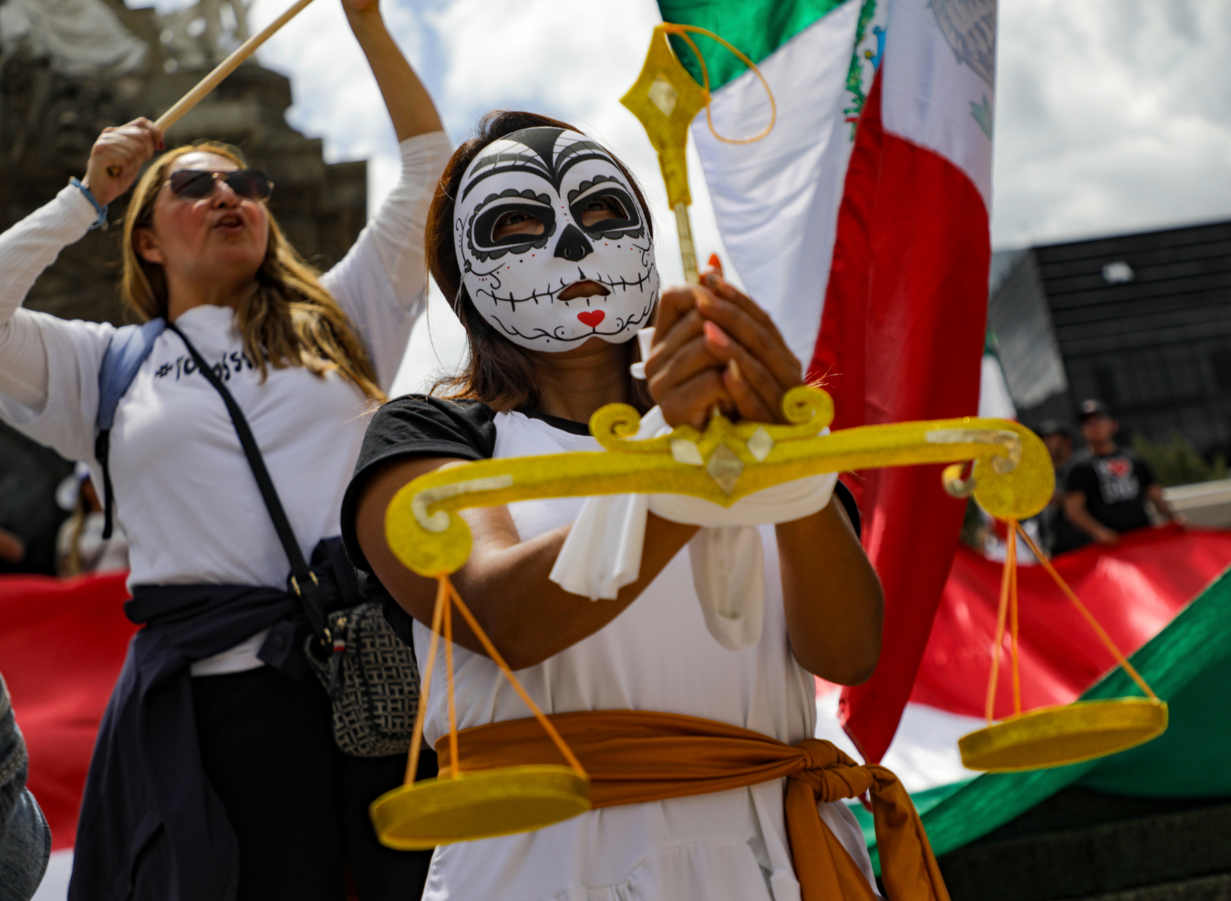 Mexico judicial reform protest