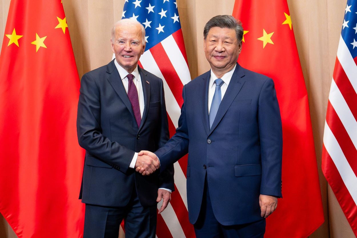 Joe Biden and Xi Jinping