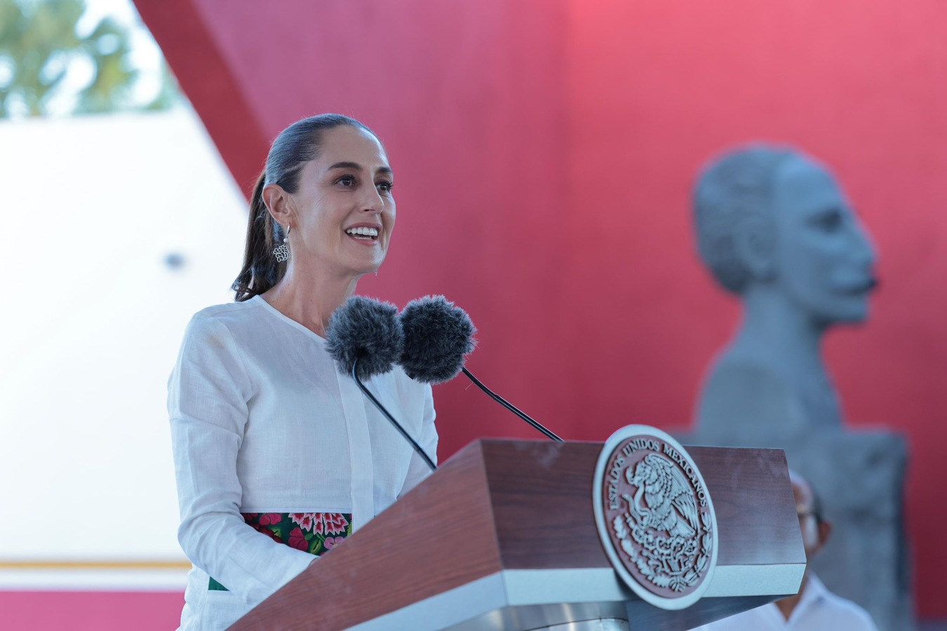 Mexican President Claudia Sheinbaum. (Official X Account)