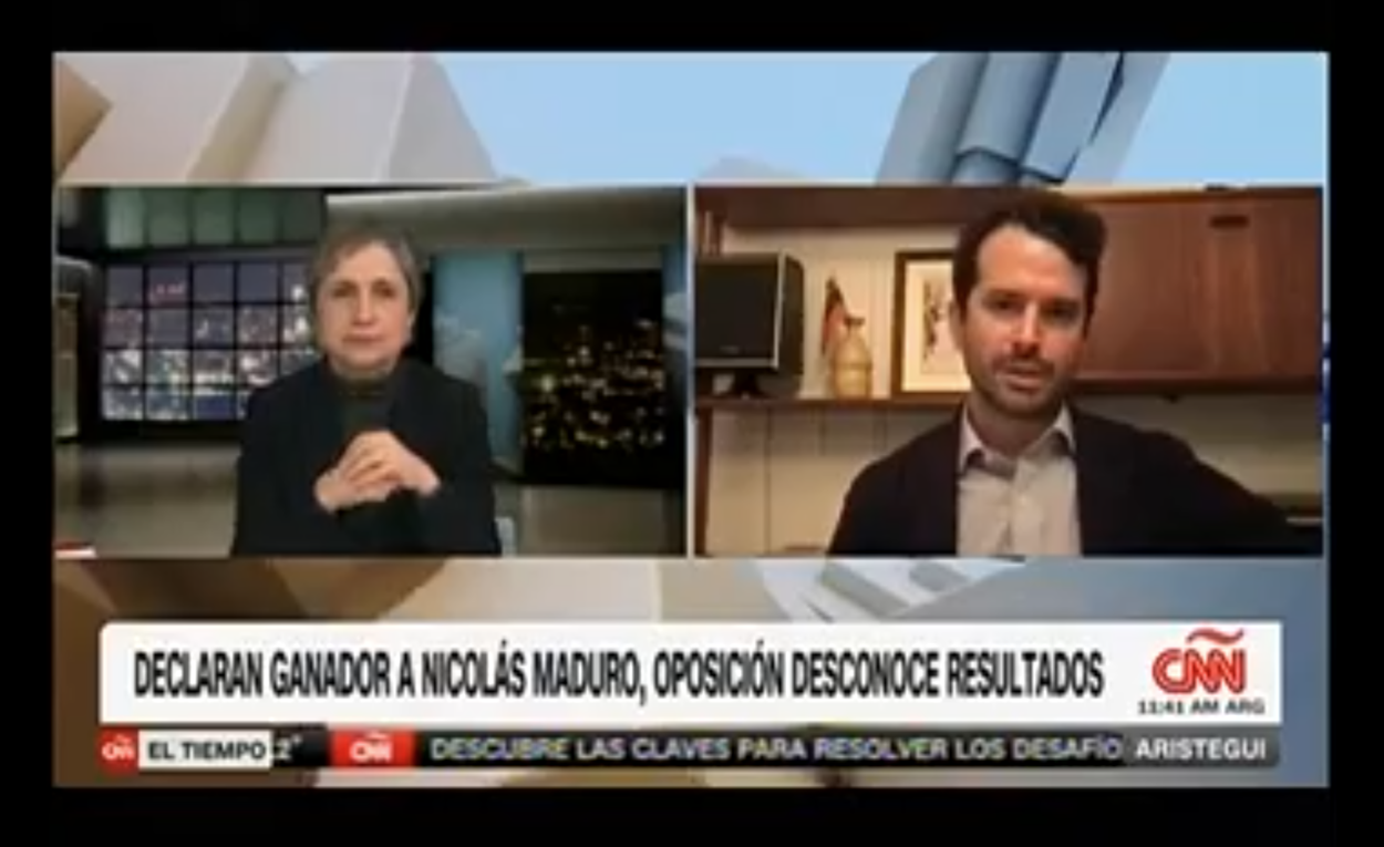 Guillermo Zubillaga and Carmen Aristegui