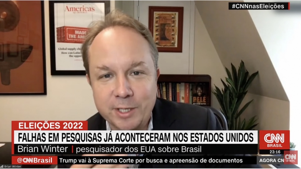 Brian Winter na CNN Brasil.