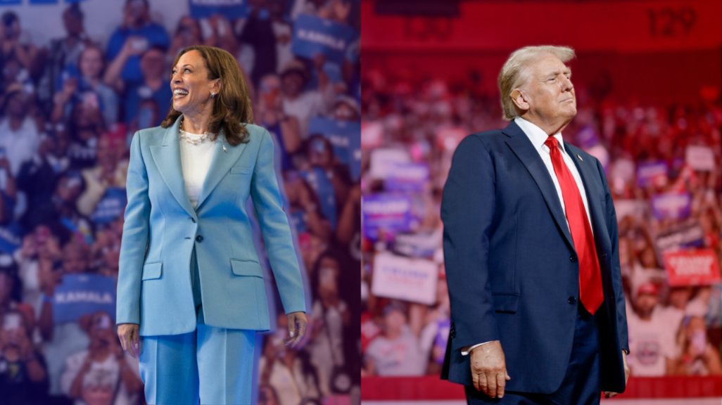 Kamala Harris and Donald Trump. (X/Instgram)