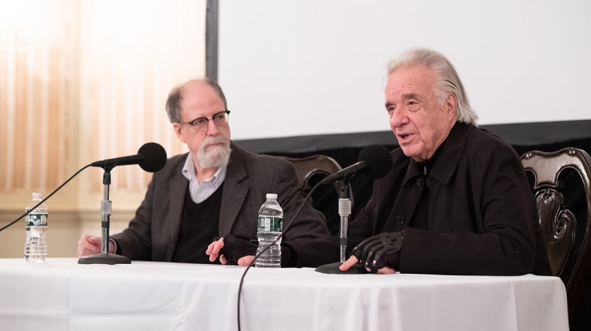 Larry Rother and João Carlos Martins at Americas Society