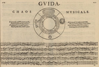 Enigma del chaos, from El melopeo y maestro, by Pietro Cerone