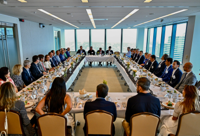 Private Luncheon at the Greenberg Traurig offices in Miami