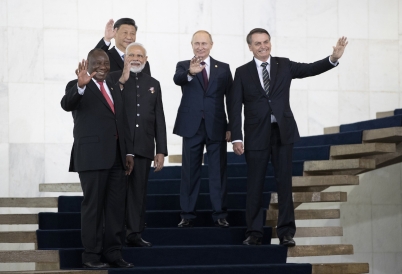 BRICS leaders. (AP)