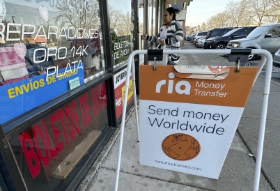 Money sending services