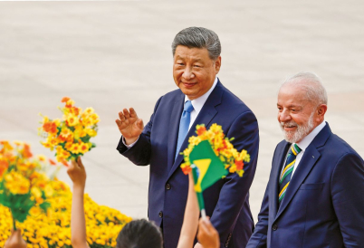 Presidents of China and Brazil
