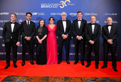 Honorees at the BRAVO Business Awards