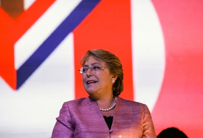 Chile's President Michelle Bachelet