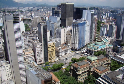 Aerial View of the City of Rio de Janeiro