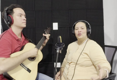 Juan Camilo Ciro and Carolina Ramos