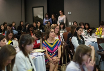 Participants at the Women's Hemispheric Network Roundtable in Bogota, Colombia