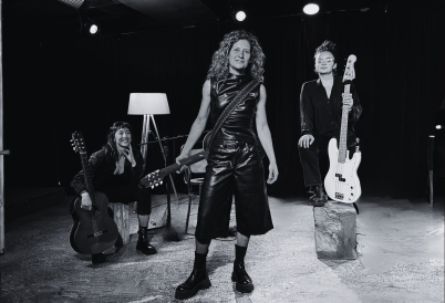 Ana Prada and her band