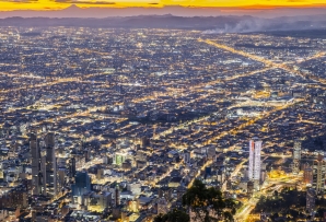 Bogotá Night Skyline