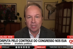 Brian Winter on CNN Brasil talking