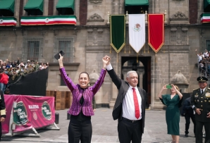 President-elect Claudia Sheinbaum and President Andrés Manuel López Obrador